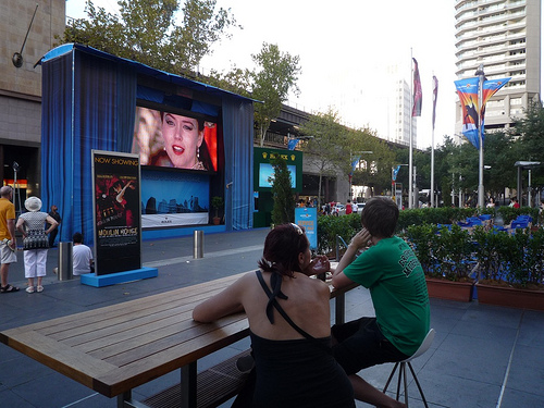 Australian Open Viewing Party - Sydney Circular Quay Train Station2.jpg