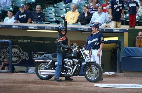 Harley Davidson Game Ball Delivery - Brewers.jpg