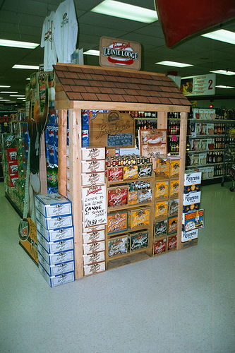 Leinenkugel Beer Display.jpg