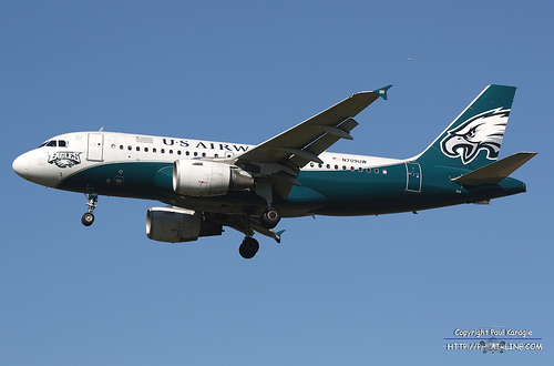 NFL9 - Eagles branded US Airways jet.jpg